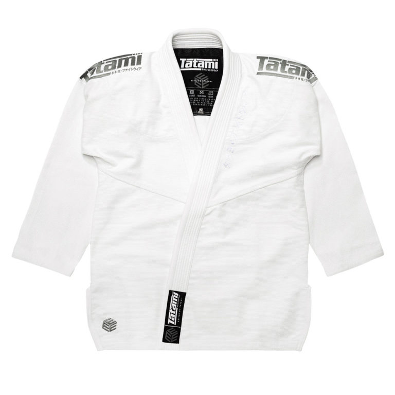 Tatami BJJ Gi Estilo Black Label white/grey Rebelz